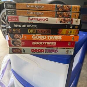DVD Collection: BarberShop, Mystic River, Bad Boys II, Good Times